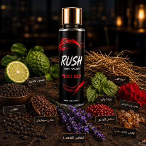 RUSH RED - BODY SPLASH 250 ML FOR MEN